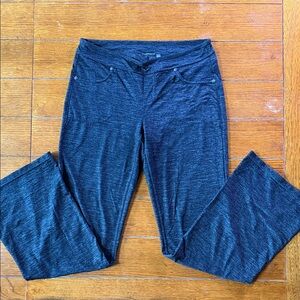 Athleta Wide Leg Pants in Navy Blue